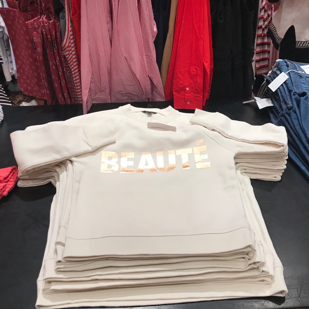 J.Crew women Beaute sweatshirt